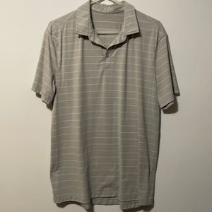 Lululemon Collared Short Sleeve Polo Shirt Check Measurements